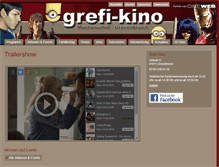 Tablet Screenshot of grefi-kino.de